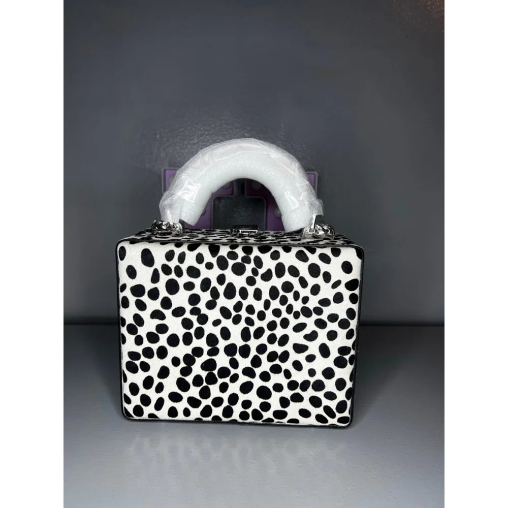 Brandon Blackwood Standard Kendrick Trunk in Dalmatian Ponyhair - Picture 4 of 9
